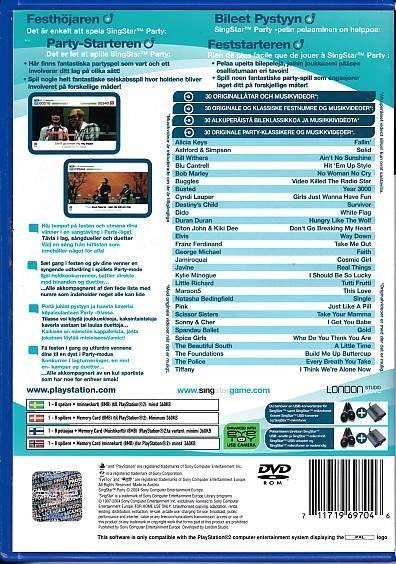 SingStar Party - PS2 (B Grade) (Genbrug)